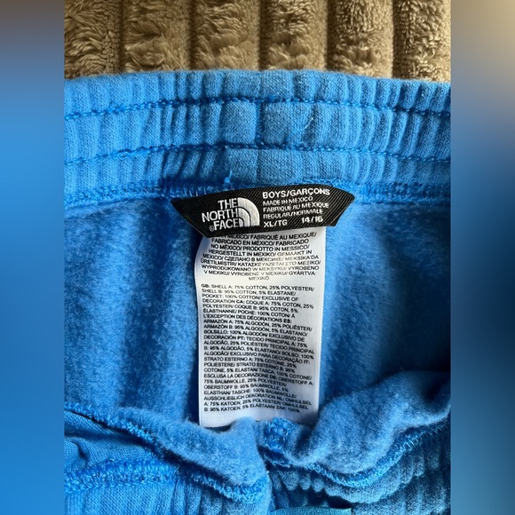 The North Face Kids Blue Joggers size 14/16 XL - Picture 2 of 7